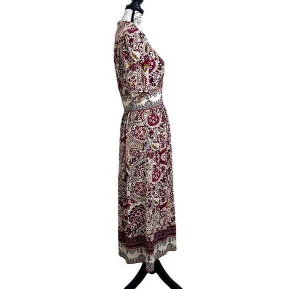 ba&sh Women's Lady Dress Maxi Floral Paisley V-Neck Size XS - Picture 6 of 8